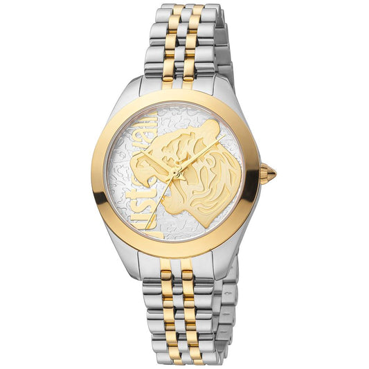 Just Cavalli Multicolor Edelstahl-Dress-Watch