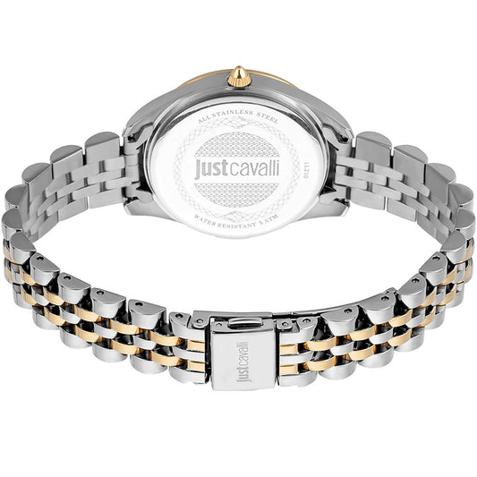 Just Cavalli Multicolor Edelstahl-Dress-Watch
