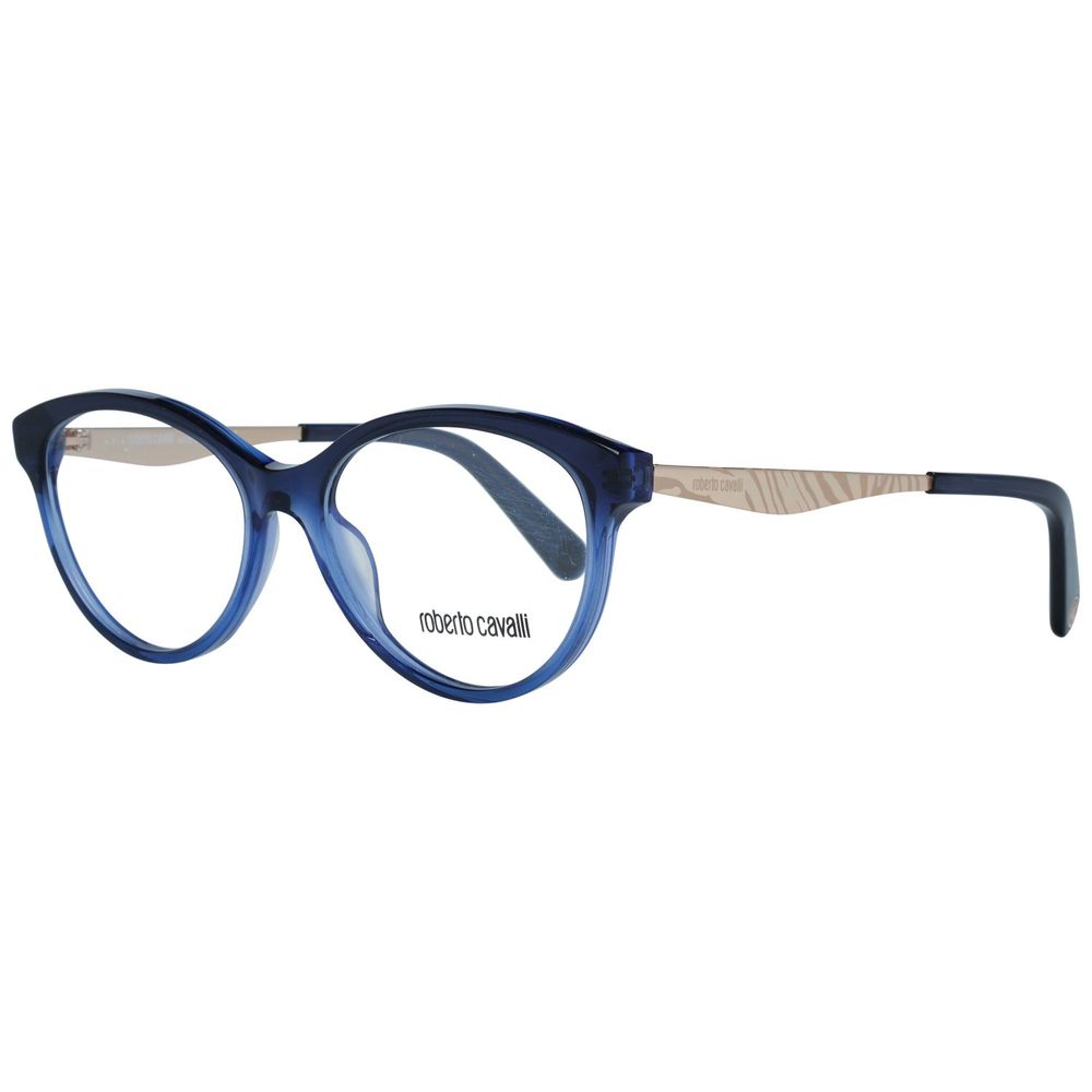 Roberto Cavalli Blaue Metallbrille (Rahmen)