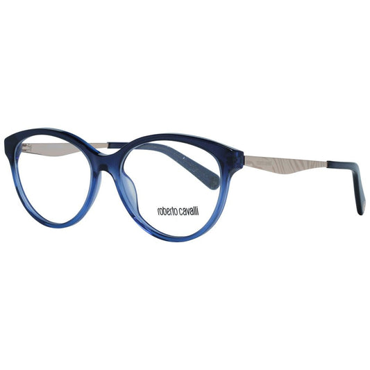Roberto Cavalli Blaue Metall-Brille (Gestelle)