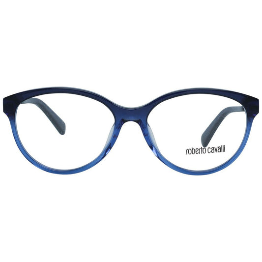 Roberto Cavalli Blaue Metall-Brille (Gestelle)