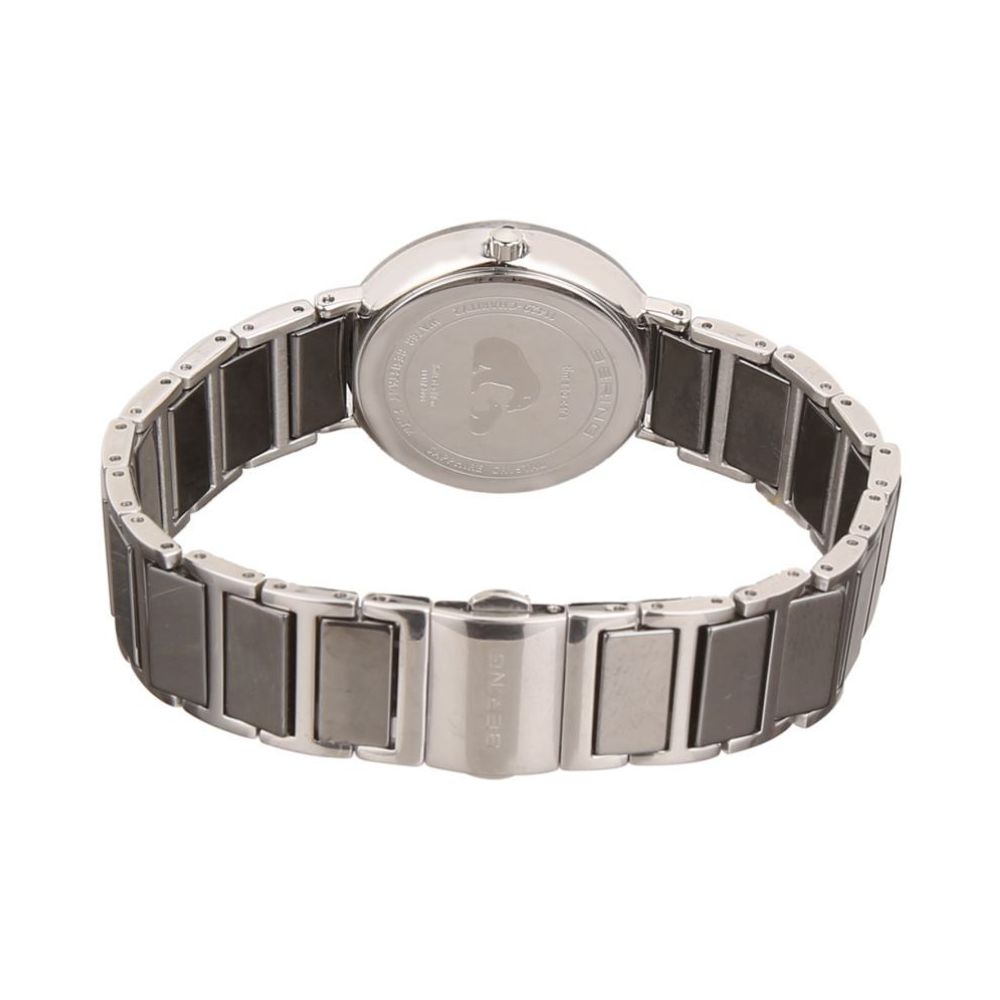 BERING Silberne Edelstahl-Dress-Watch