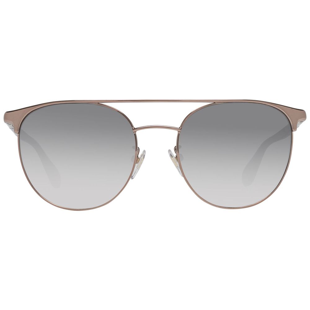 Carolina Herrera NY Metall-Sonnenbrille in Bronze