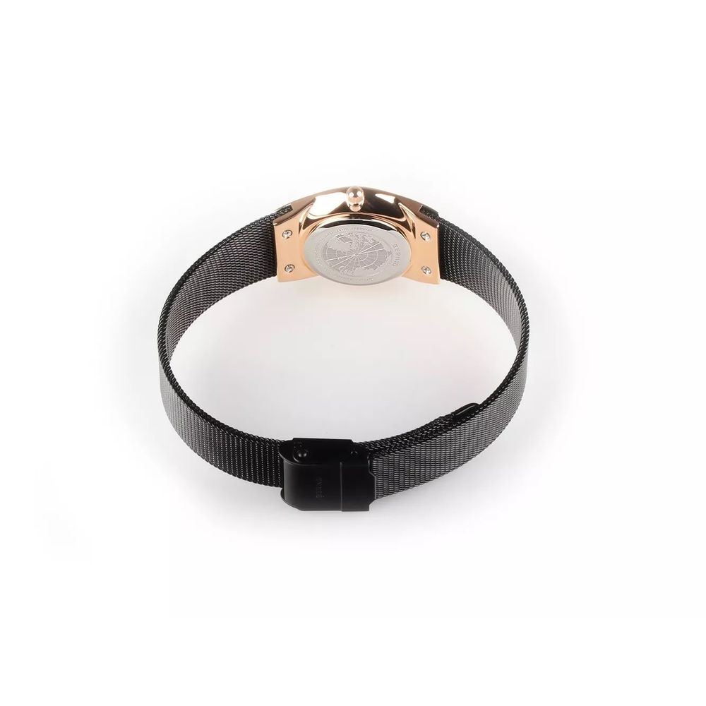 BERING Edelstahl-Armbanduhr in Grau