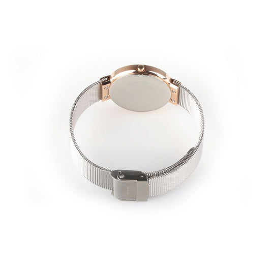 BERING Silberne Edelstahl-Dress-Watch