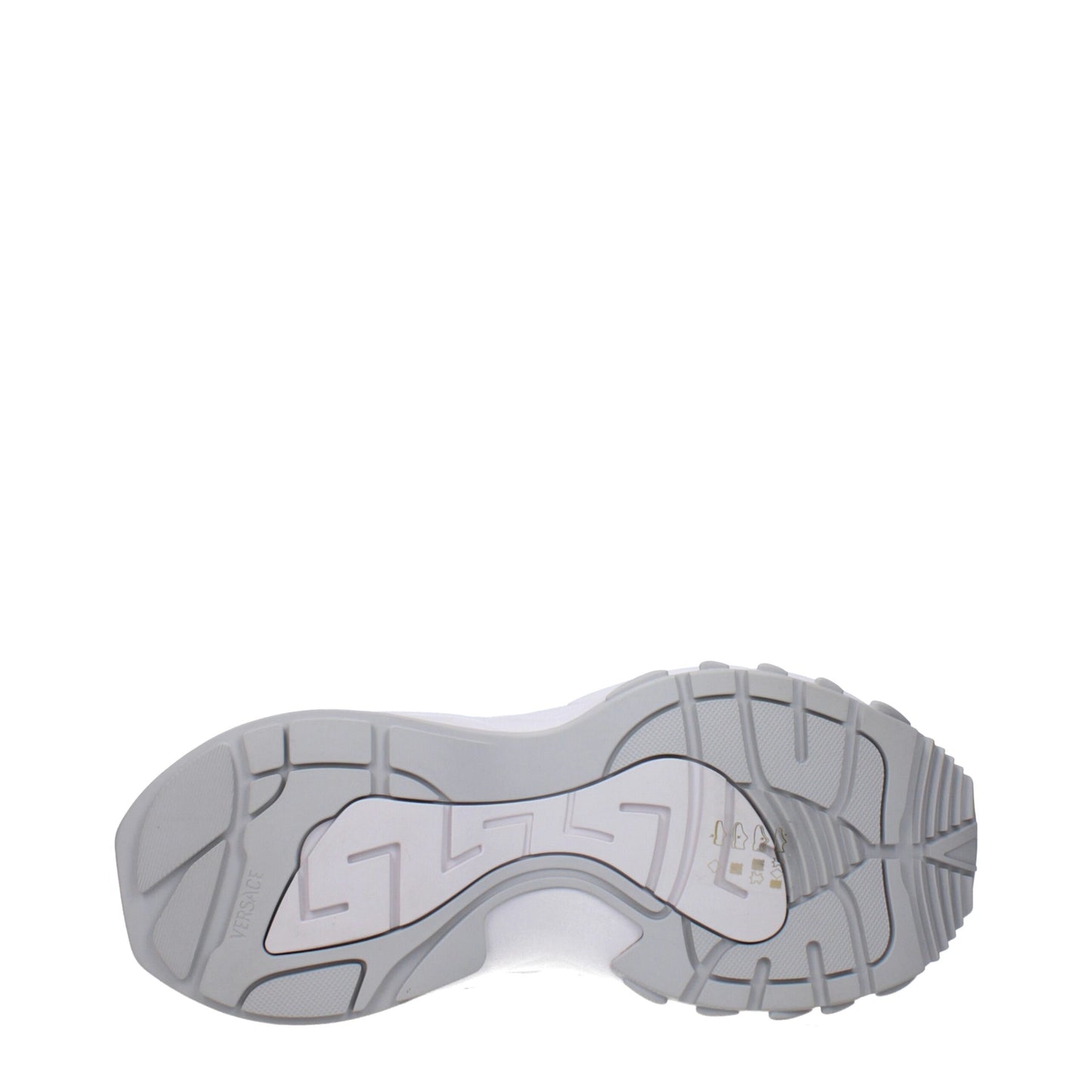 Versace Weiße Chunky Sneakers aus Stoff