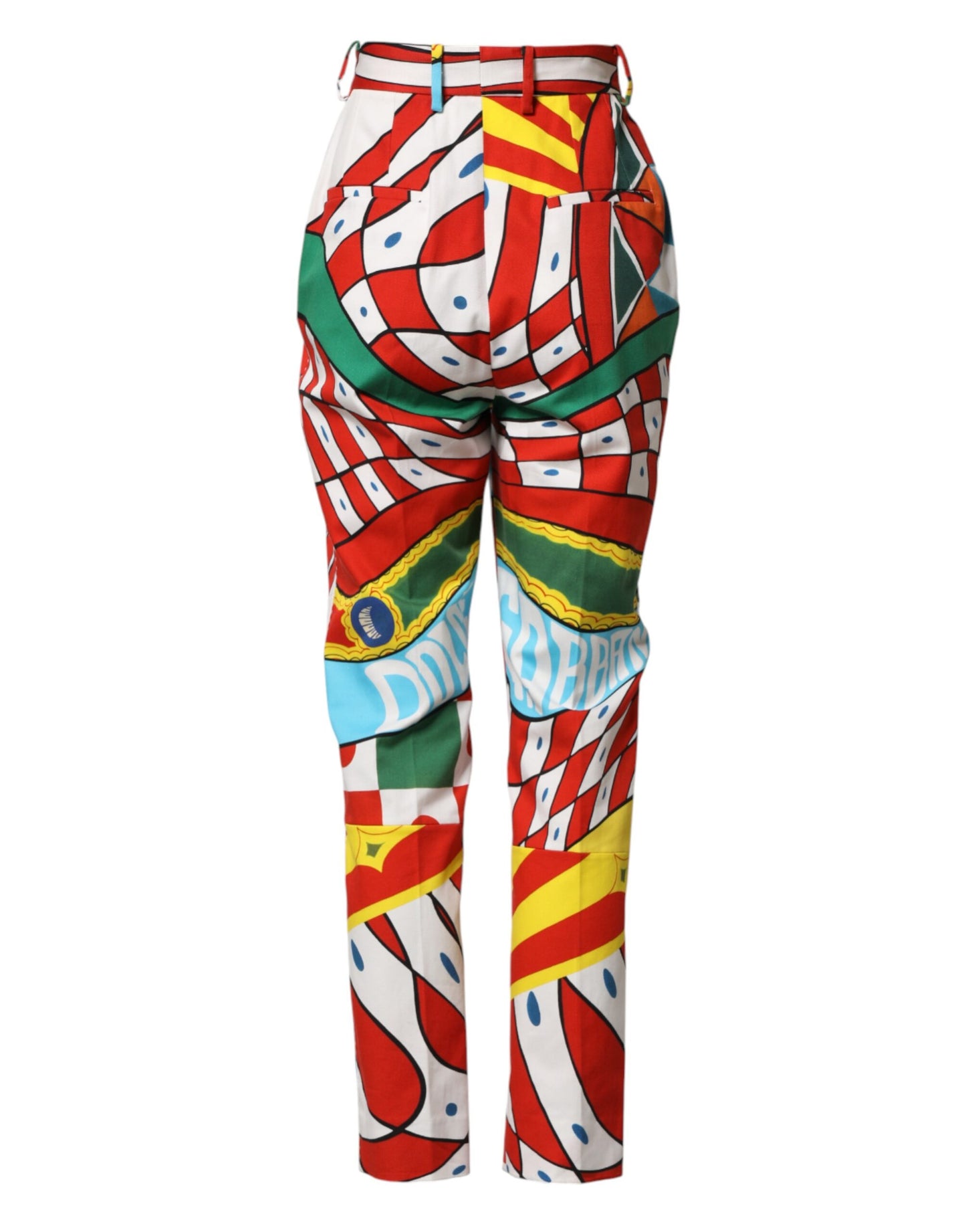 Dolce & Gabbana Hose mit geometrischem Muster in Multicolor