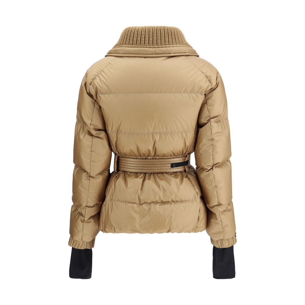 Moncler Grenoble Beiger Polyamid-Mantel