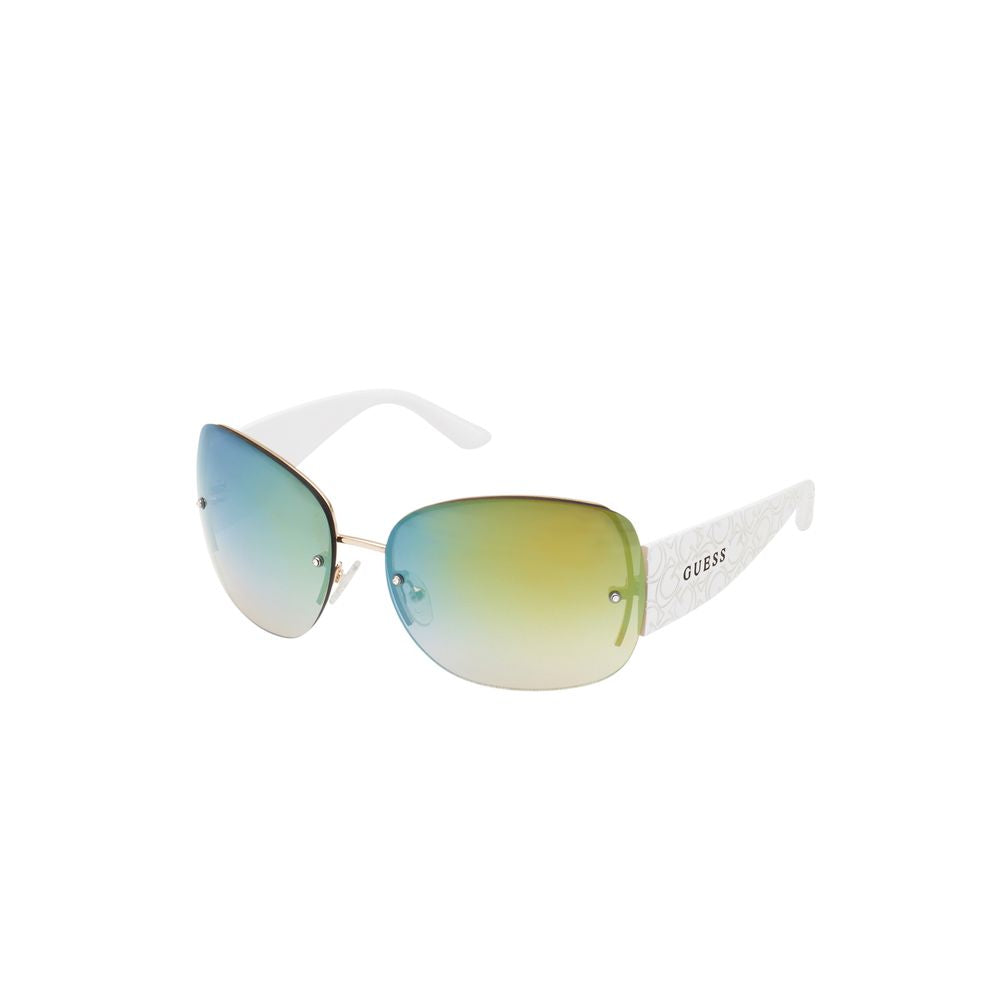Guess Metall-Sonnenbrille in Gold