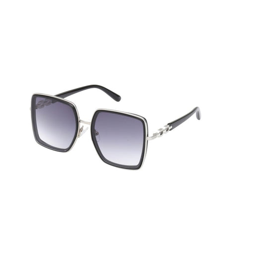 Guess Schwarze Metall-Sonnenbrille