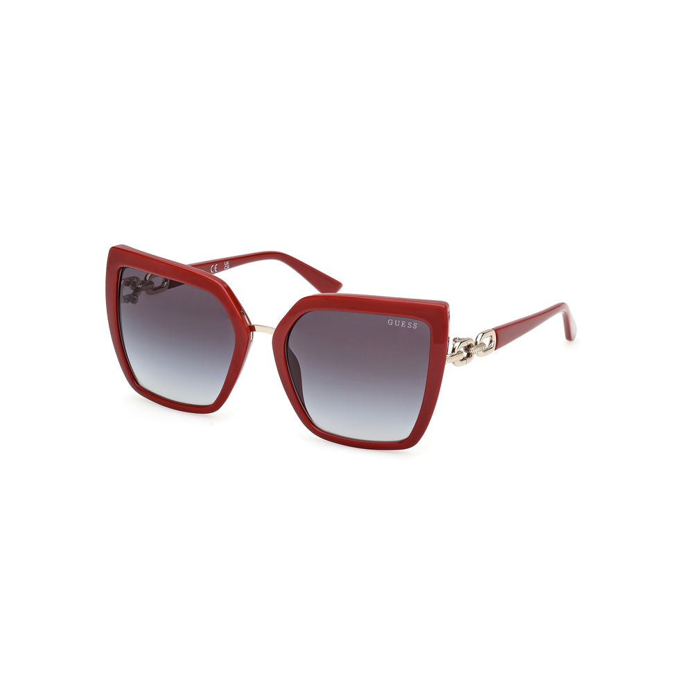 Guess Rote Resin-Sonnenbrille