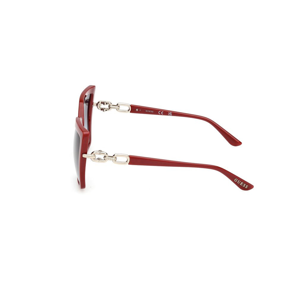 Guess Rote Resin-Sonnenbrille