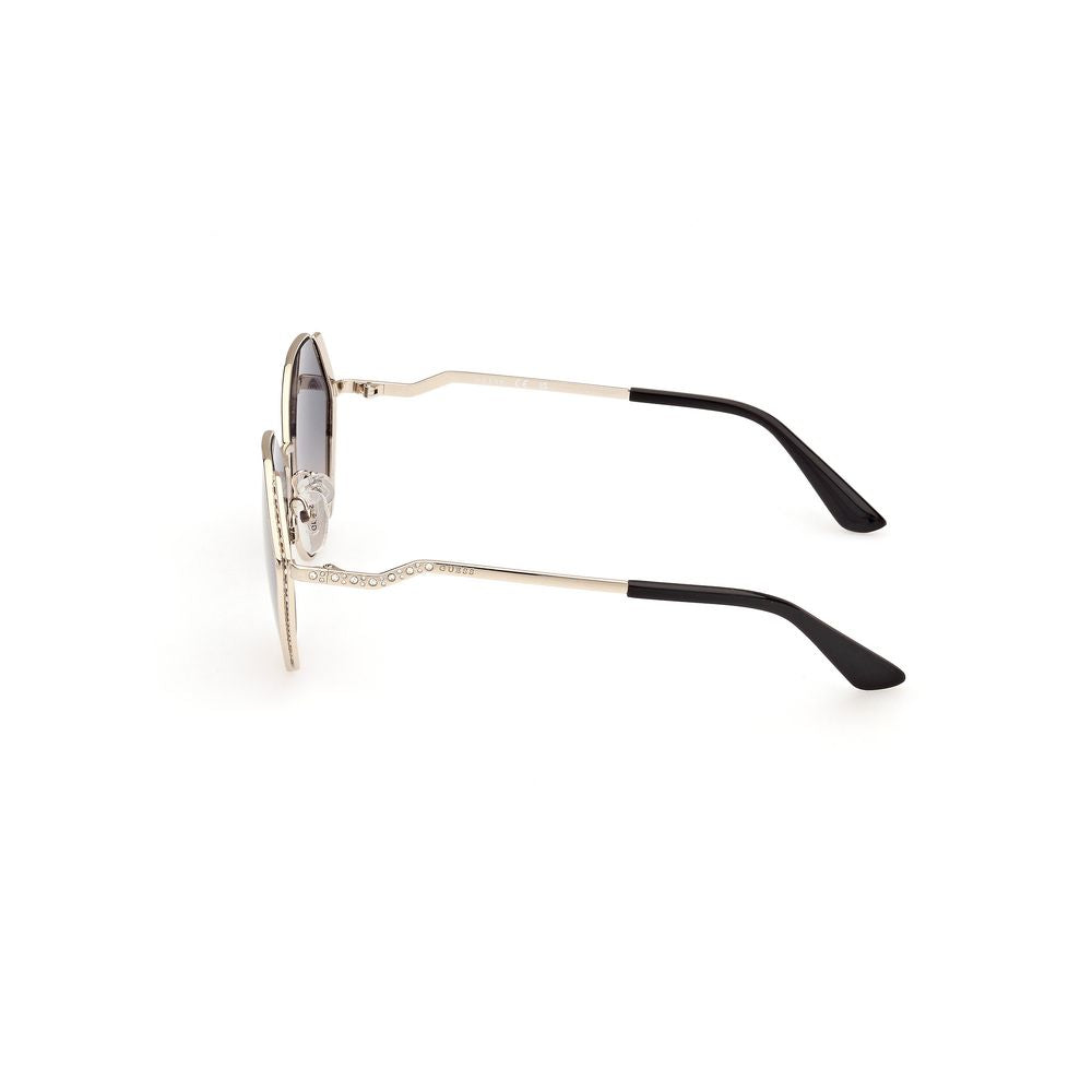 Guess Goldene Metall-Sonnenbrille