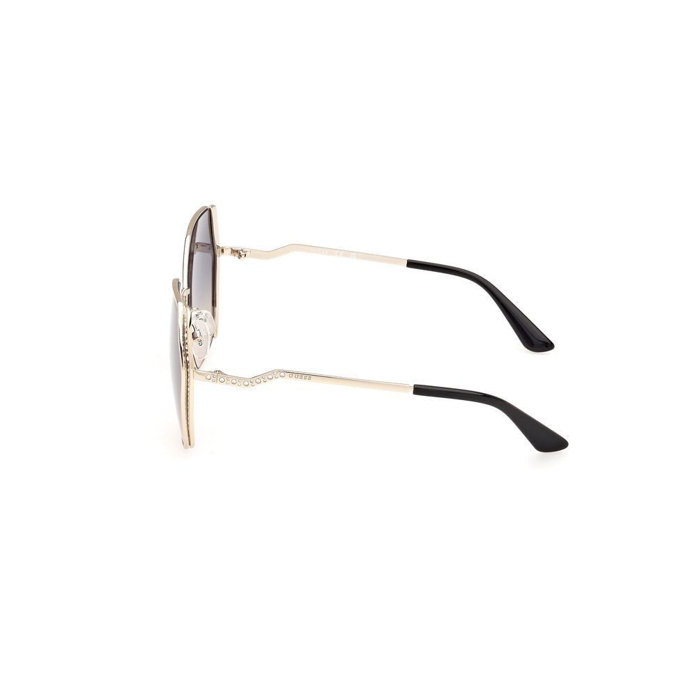 Guess Goldene Metall-Sonnenbrille