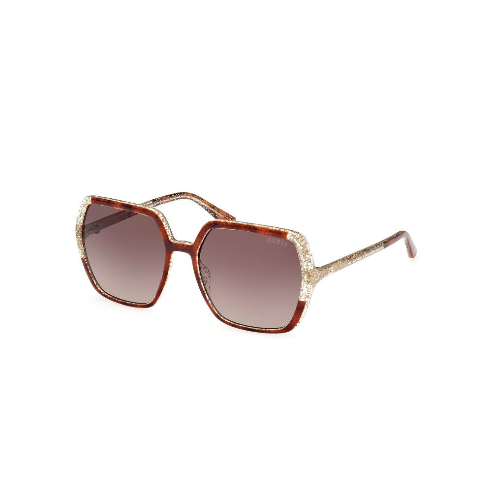 Guess Braune Resin-Sonnenbrille