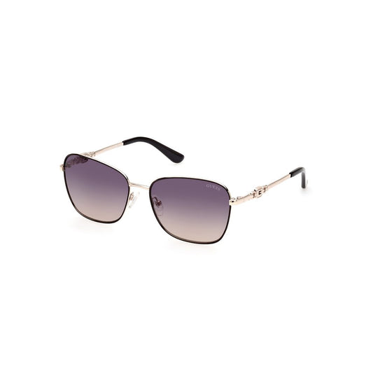 Guess Metall-Sonnenbrille in Gold