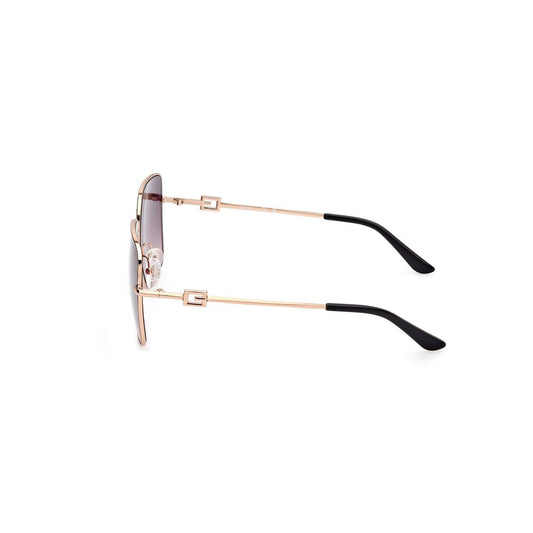 Guess Metall-Sonnenbrille in Schwarz