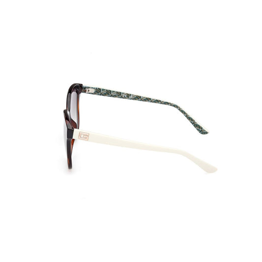 Guess Brillen aus braunem Harz