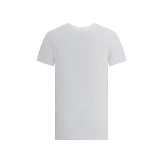 Max Mara Baumwoll-T-Shirt in Reinweiß