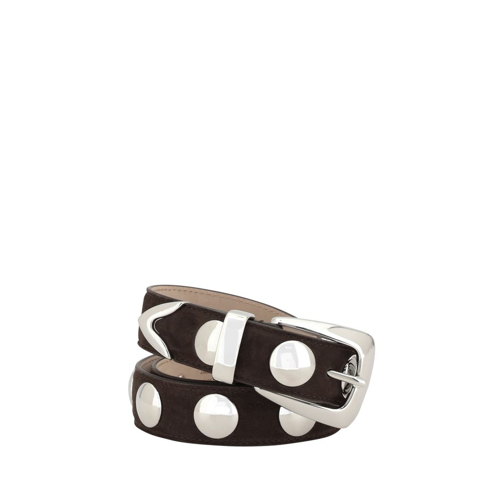 Khaite Brauner Kalbsledergürtel Bos Taurus Regular