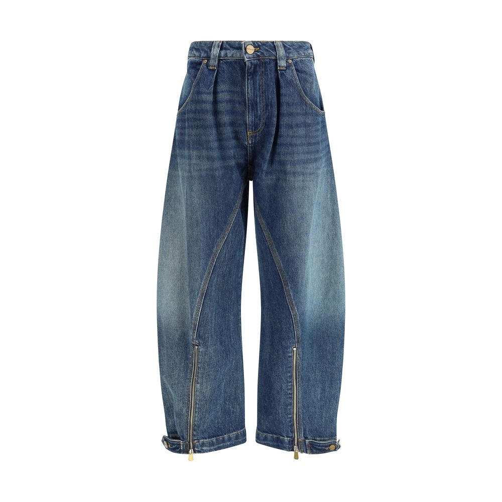 PINKO Blaue Baumwolljeans aus Denim
