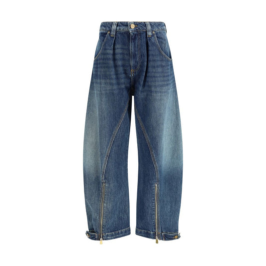 PINKO Blaue Baumwolljeans aus Denim