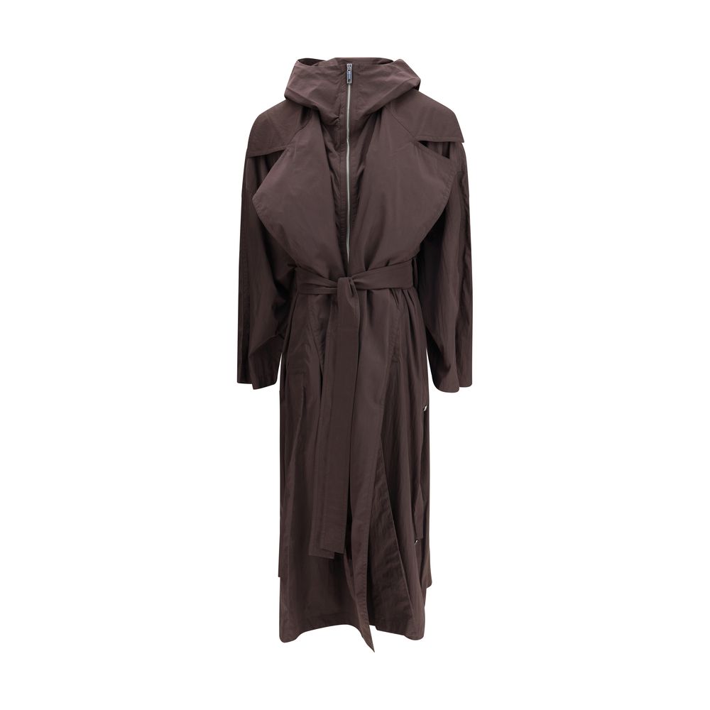 Max Mara Trenchcoat aus Polyamid in Braun