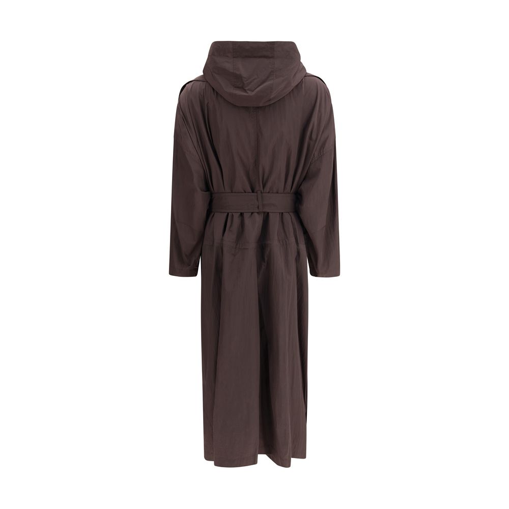 Max Mara Trenchcoat aus Polyamid in Braun
