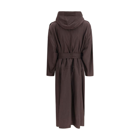 Max Mara Trenchcoat aus Polyamid in Braun