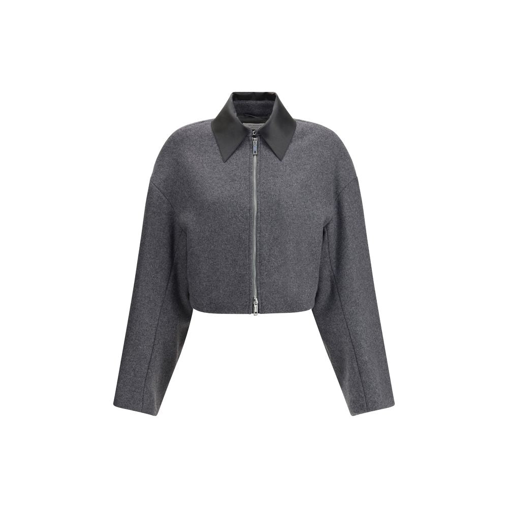 Max Mara Graue Wollfleece-Kleidung