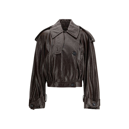 Max Mara Baumwollmantel in Braun