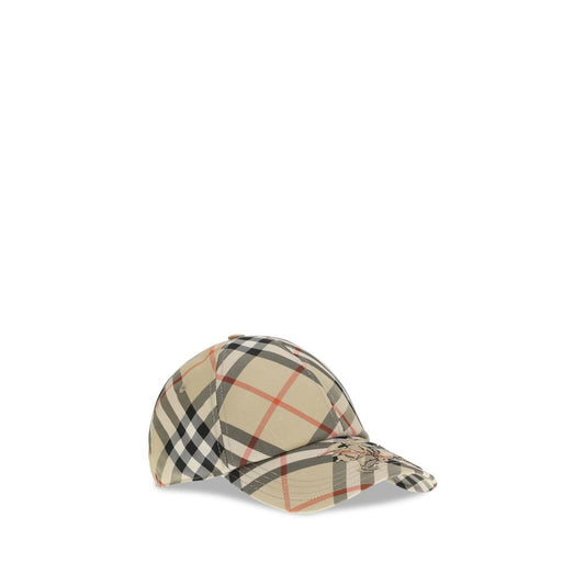 Burberry Beige-Baumwoll-Cap (Baseball-Mütze)