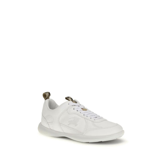 Burberry Weiße Kalbshaut Bos Taurus Sneaker