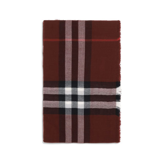 Burberry Bordeaux-Schal aus Wolle