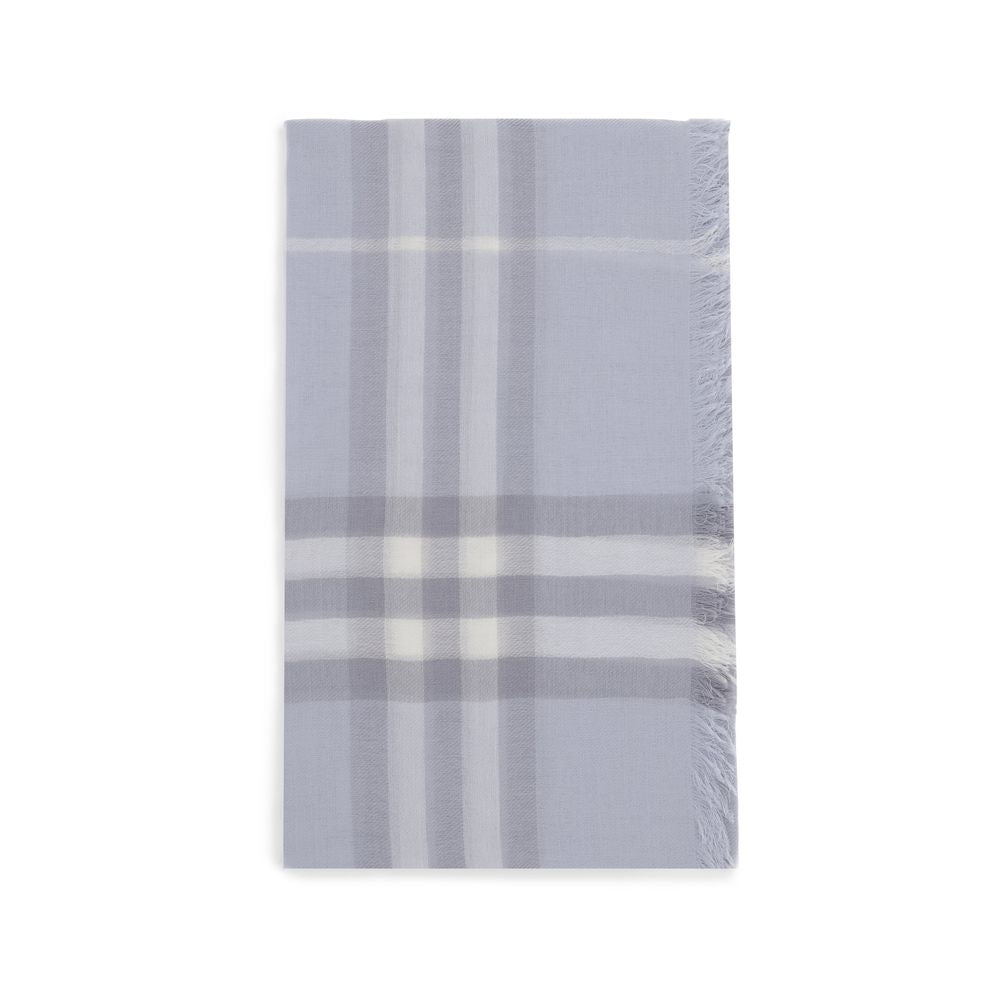 Burberry Hellblauer Wollschal