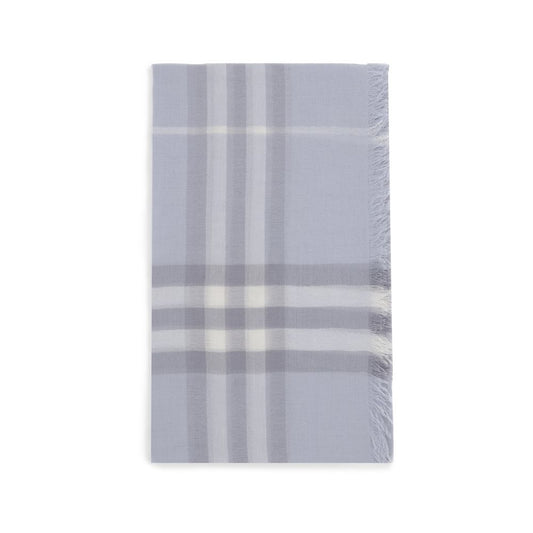 Burberry Hellblauer Wollschal