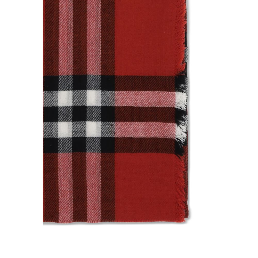 Burberry Roter Wollschal