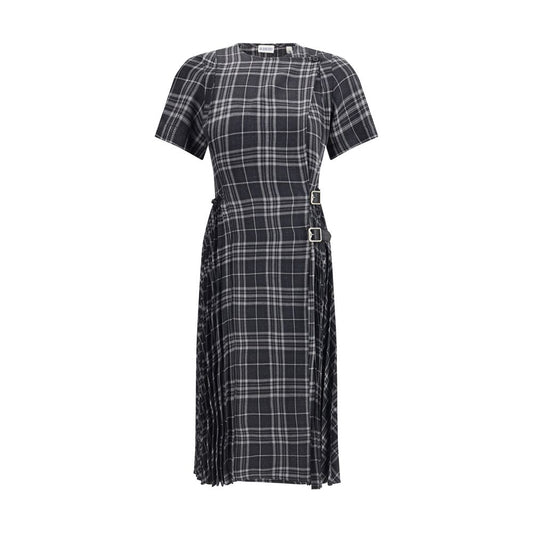 Burberry Graues Polyester-Kleid für den Alltag