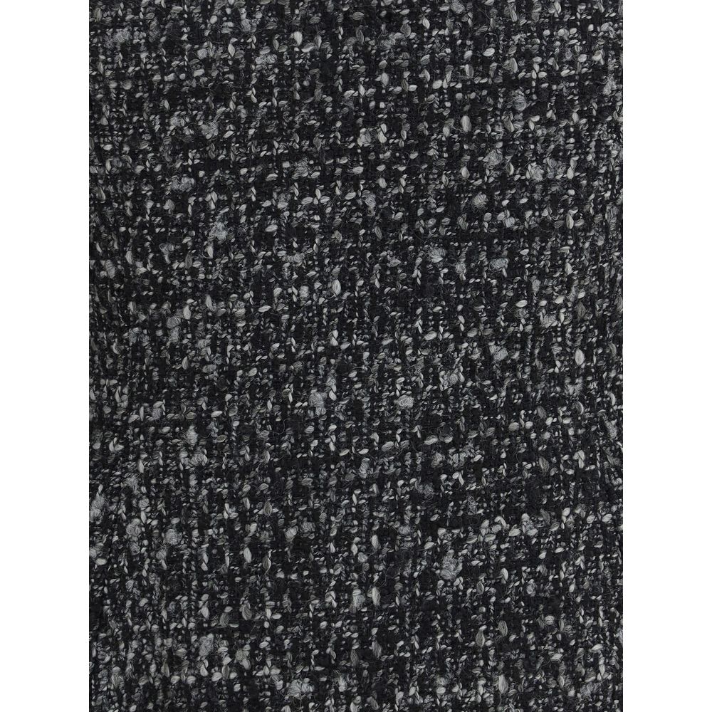 Diesel Graues Polyester-Top