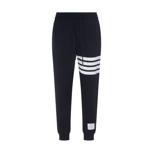 Thom Browne Blaue Baumwoll-Jogginghose (Trainingshose)