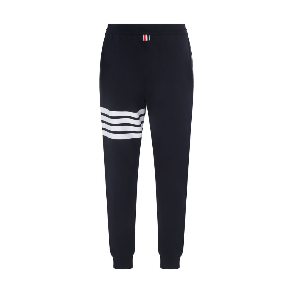 Thom Browne Blaue Baumwoll-Jogginghose (Trainingshose)