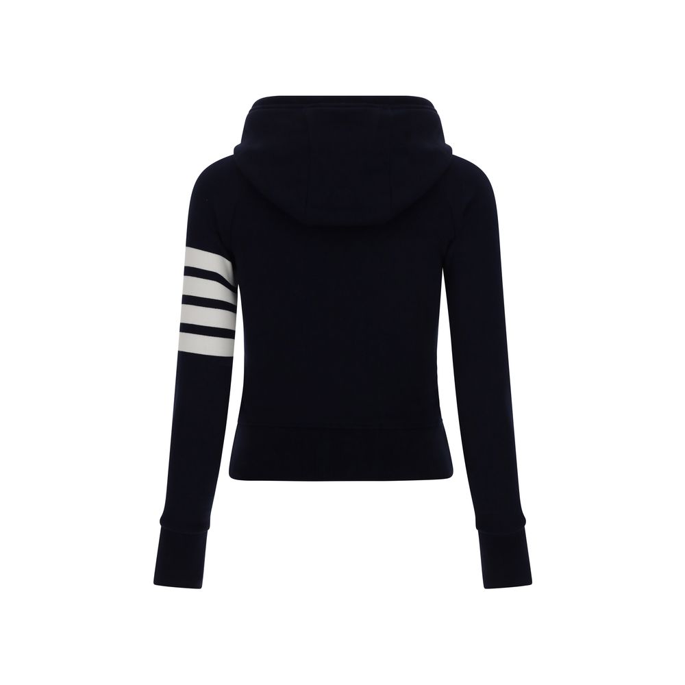 Thom Browne Blauer Baumwoll-Sweatshirt