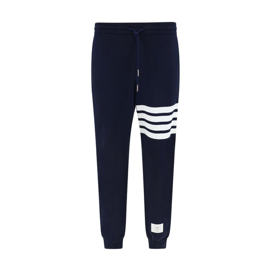 Thom Browne Blaue Baumwoll-Jogginghose (Trainingshose)