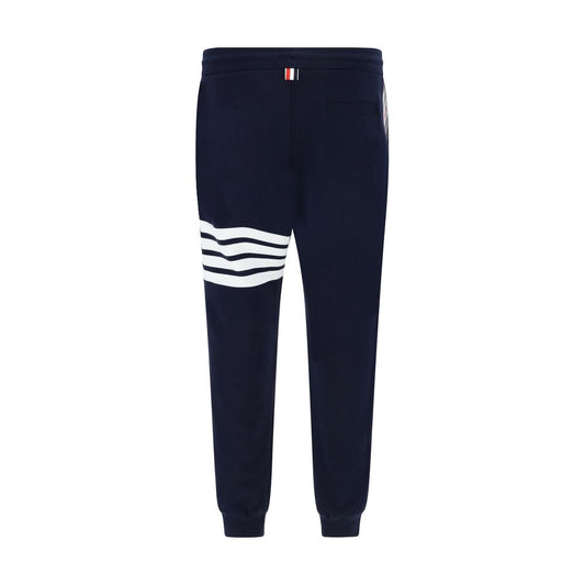 Thom Browne Blaue Baumwoll-Jogginghose (Trainingshose)
