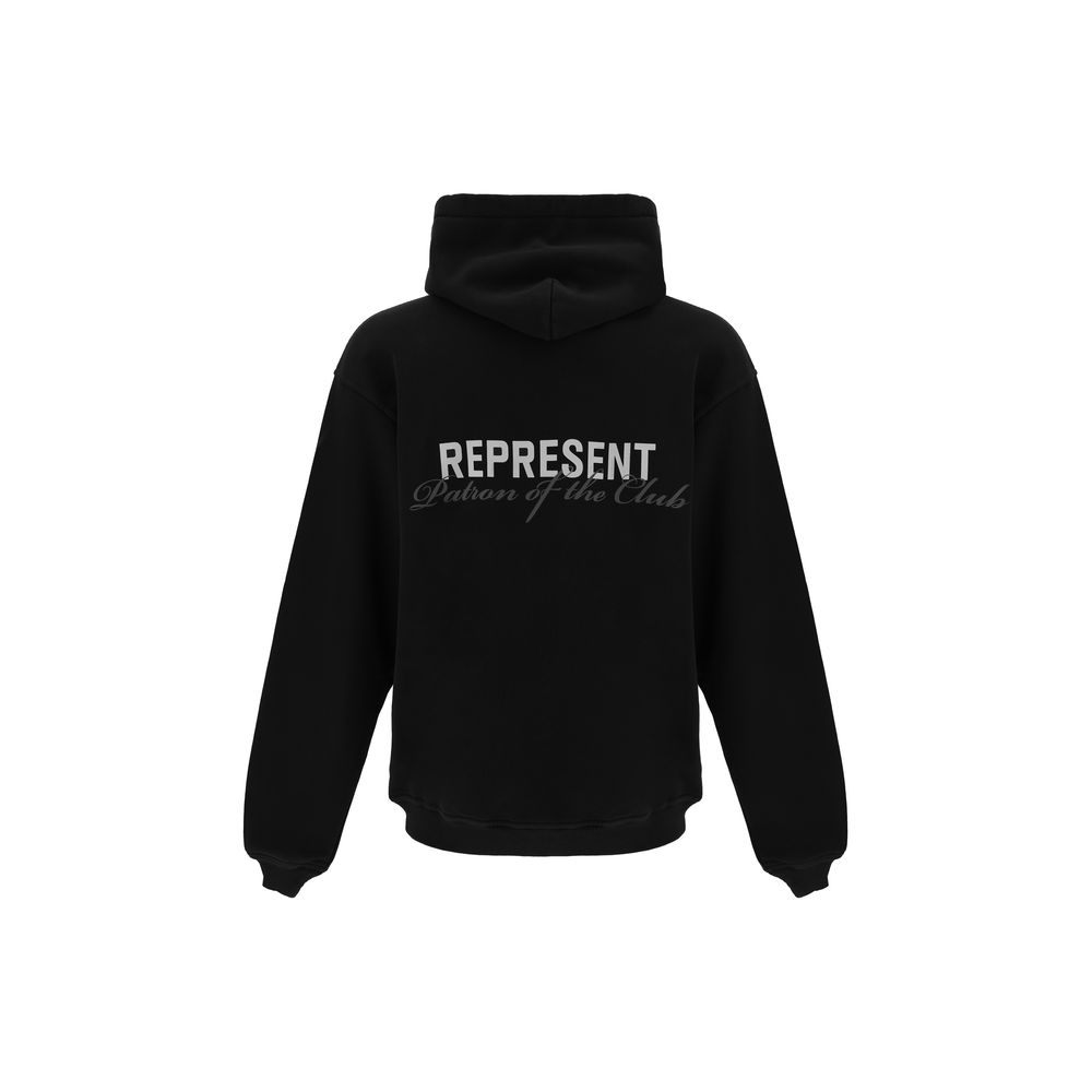 Represent Baumwoll-Sweatshirt in Schwarz
