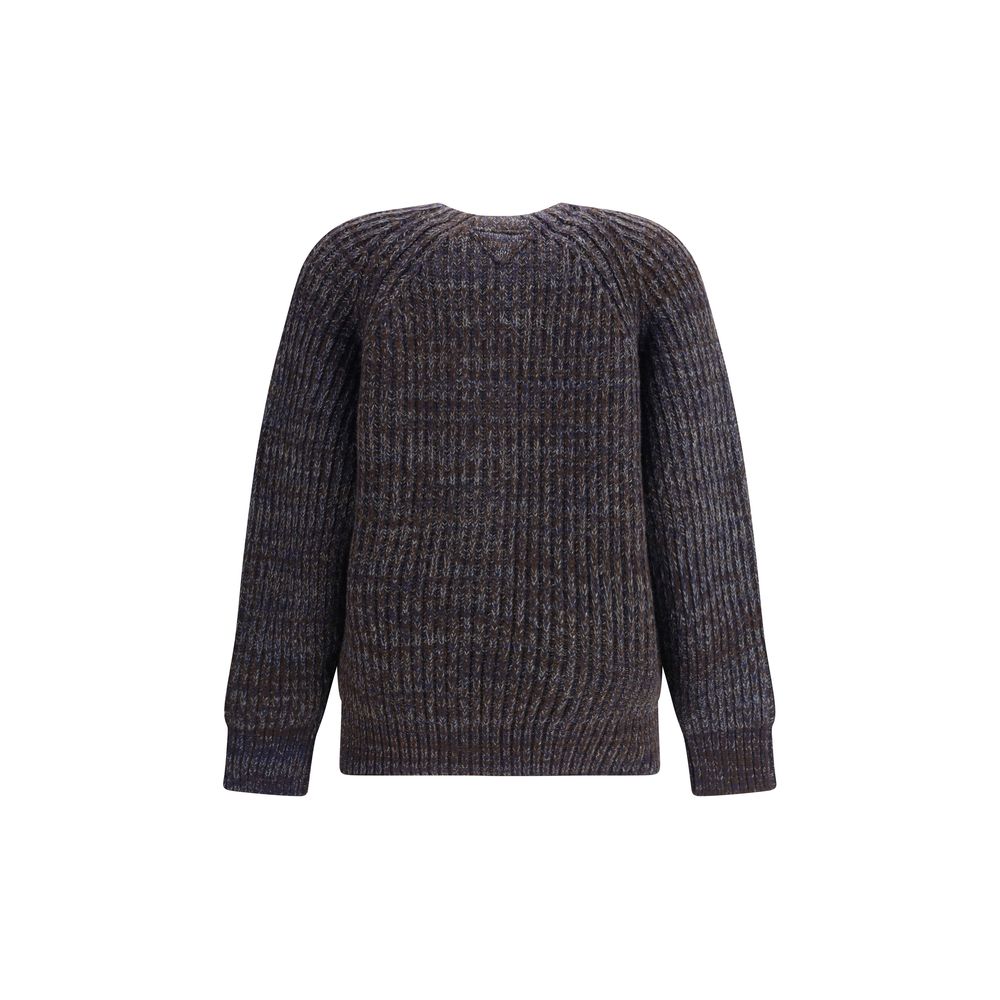 Prada Brauner Merinowoll-Cardigan