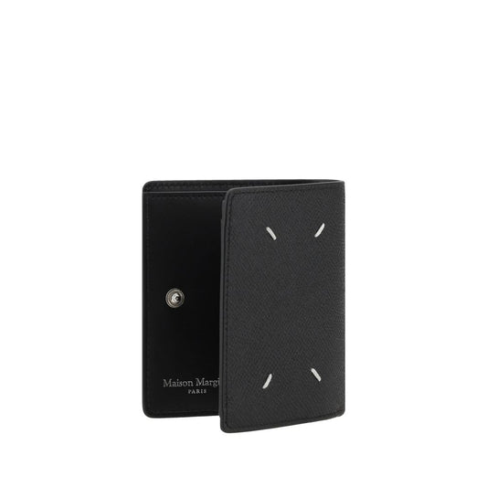 Margiela Schwarzes Kalbsleder Bos Taurus Portemonnaie