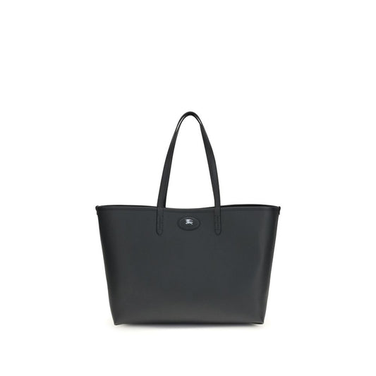Burberry Schwarze Kalbsleder-Bos-Taurus-Schultertasche