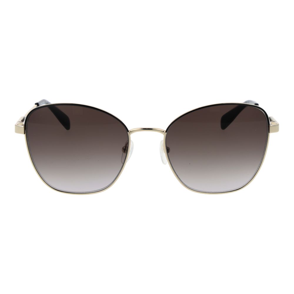 Longchamp Goldene Sonnenbrille aus Metall