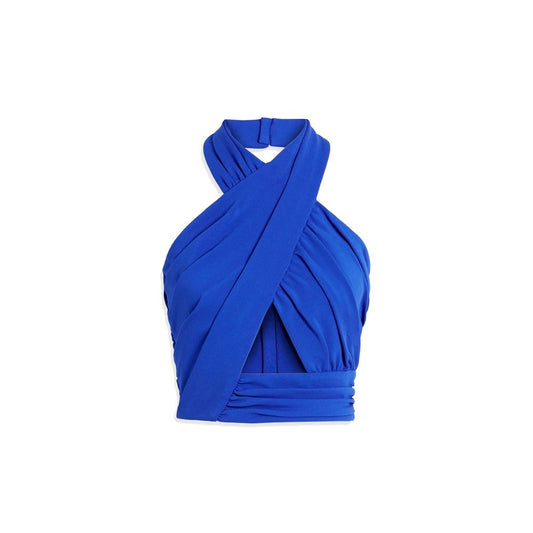 Balmain Tanktops aus Elastan in Blau